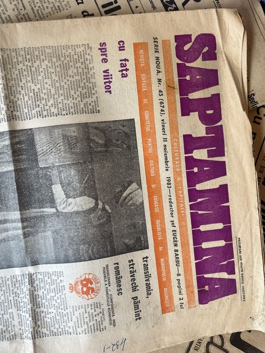 Se vinde ziarul Scanteia , Joi 21 Decembrei 1989! Plus ce se vede !