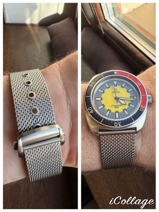 Ceas Omega Seamaster 200 Banana dial