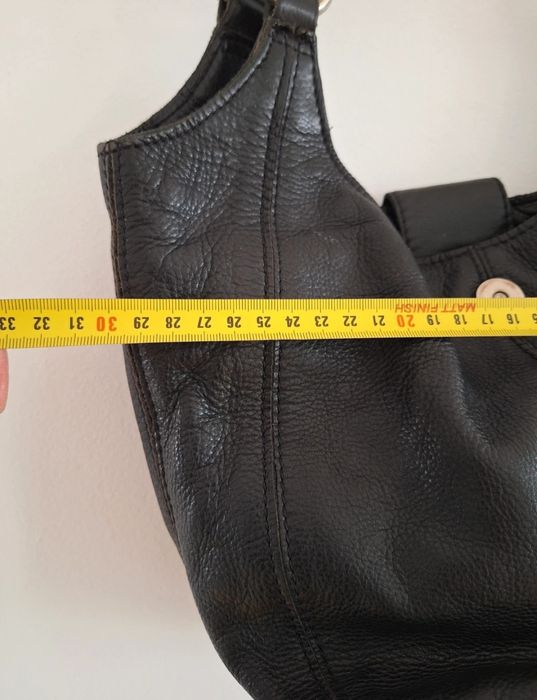 Poseta piele Clarks neagra