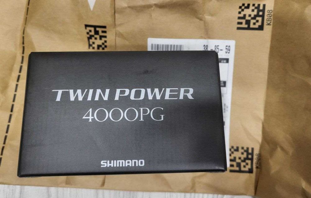 Новая японская катушка TWIN POWER 4000 PG 2024