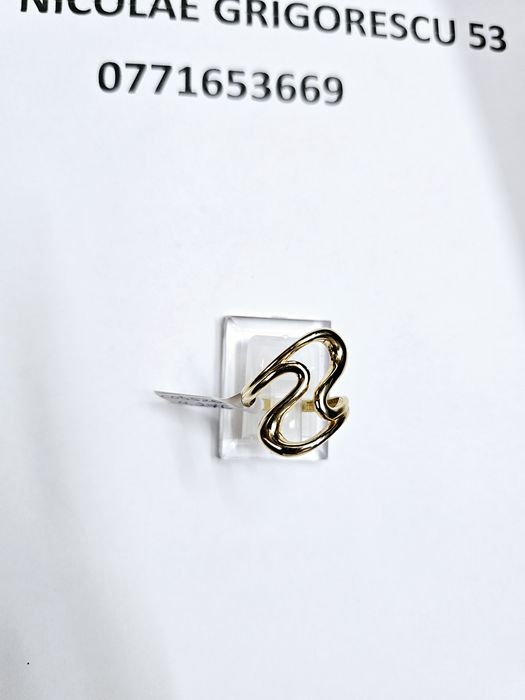 Vand inel dama din aur 14 k 4.27 g cod 520