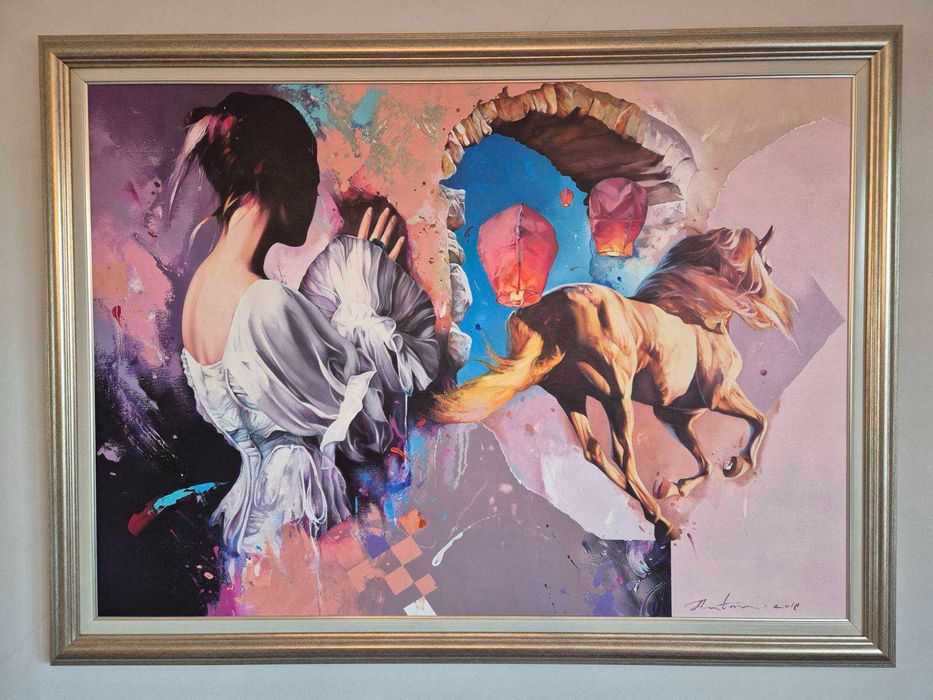 Картина на Антон Кънчев масло 120/90