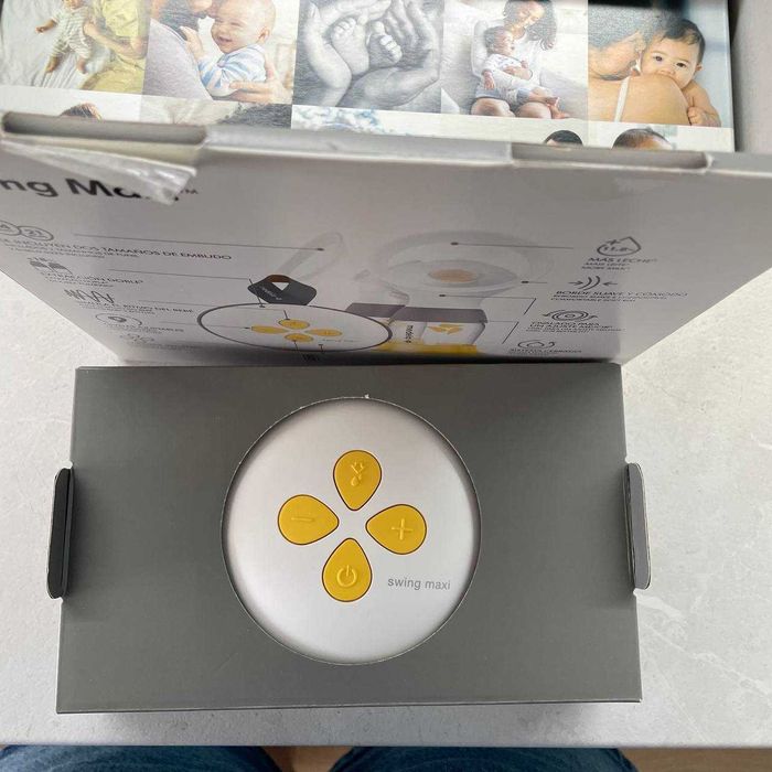 Medela Електрическа двойна двуфазна помпа за кърма Swing Maxi Flex