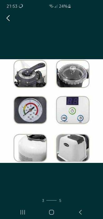 Intex песочный фильтр