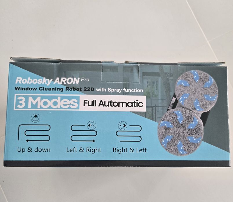 18мес Гаранция Нов робот за прозорци