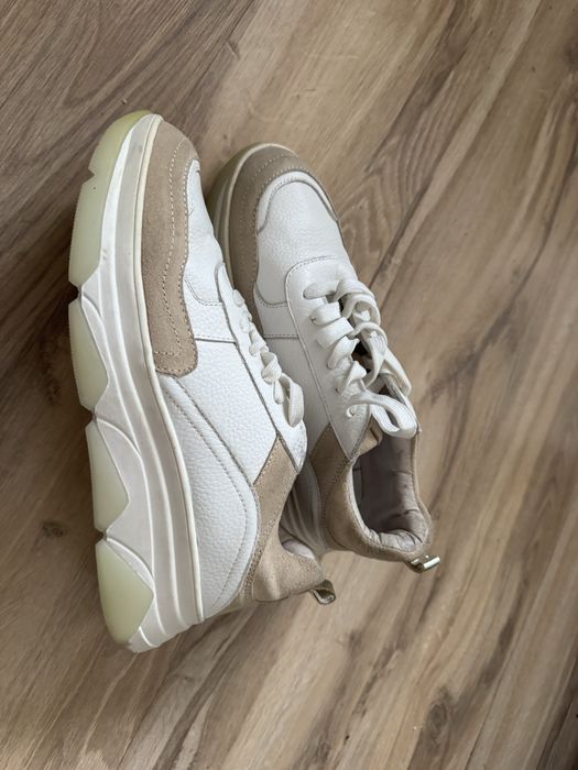 Bronx Нови естествена кожа и сникърси естествена кожа