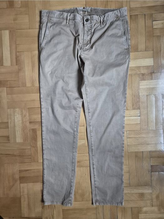 Pantaloni Exclusivişti Incotex Slim Fit Stretch, Bărbați - W36/XL