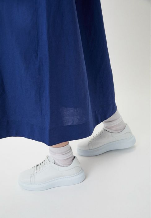 Платье женское лен UNIQLO