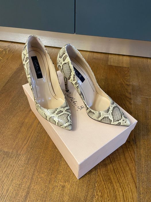 Pantofi  Musette stiletto piele cobra