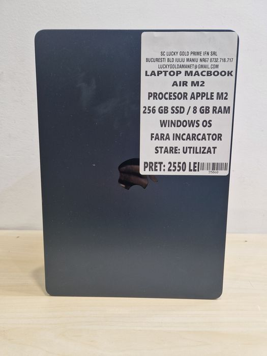 Macbook Air M2 256GB SSD 8GB Ram Garanție #35060