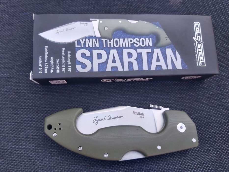 Сгъваем нож Cold Steel SPARTAN Lynn Thompson