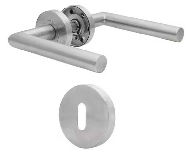 Set mânere de ușă din oțel inoxidabil, NOI