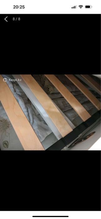 Детский кровать 2 в 1 с матрасом