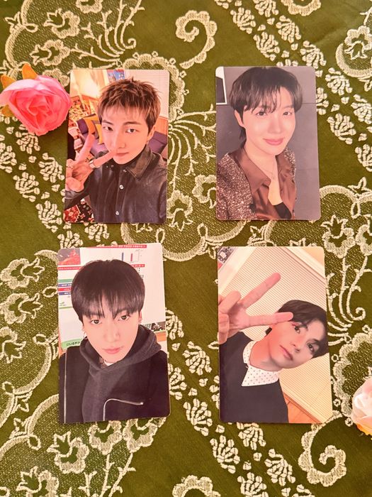 Карточки BTS POB Weverse