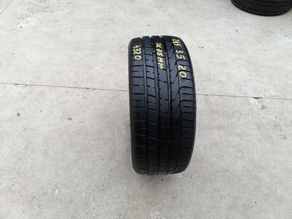 O anvelopa vara 245 35 20 pirelli p zero profil de 7,5 mm