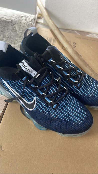 Nike vapor max albastru cu alb
