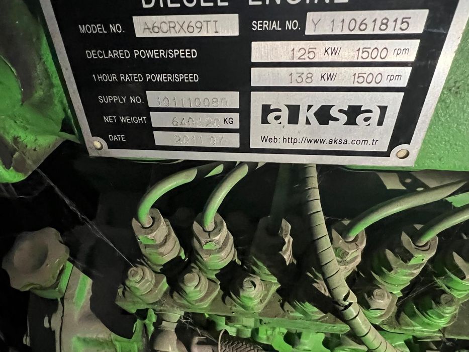 Generator AKSA motor diesel