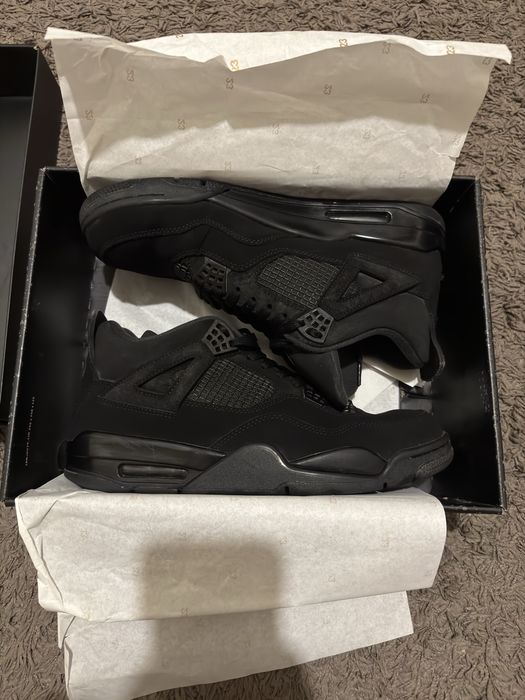 Jordan 4 Black Cat Marimea 46