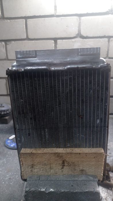 Чистка алюминиевых радиаторов печек