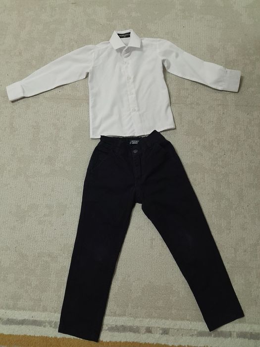 На 5-6 лет рубашка и брюки