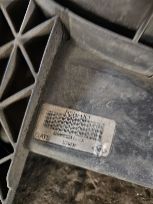 Electroventilator 8200680824, Renault Megane 2, 1.5 dci
