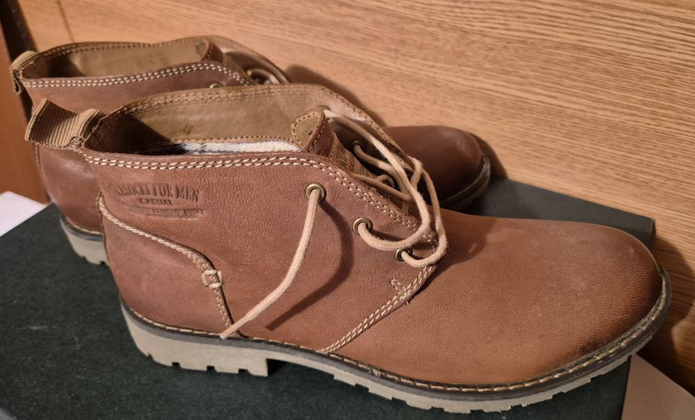 Ghete piele naturală Lasocki for Men casual M43