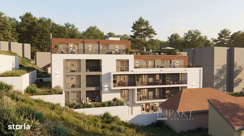 Apartament 3 camere 71 m2 in ansamblu nou Plopilor