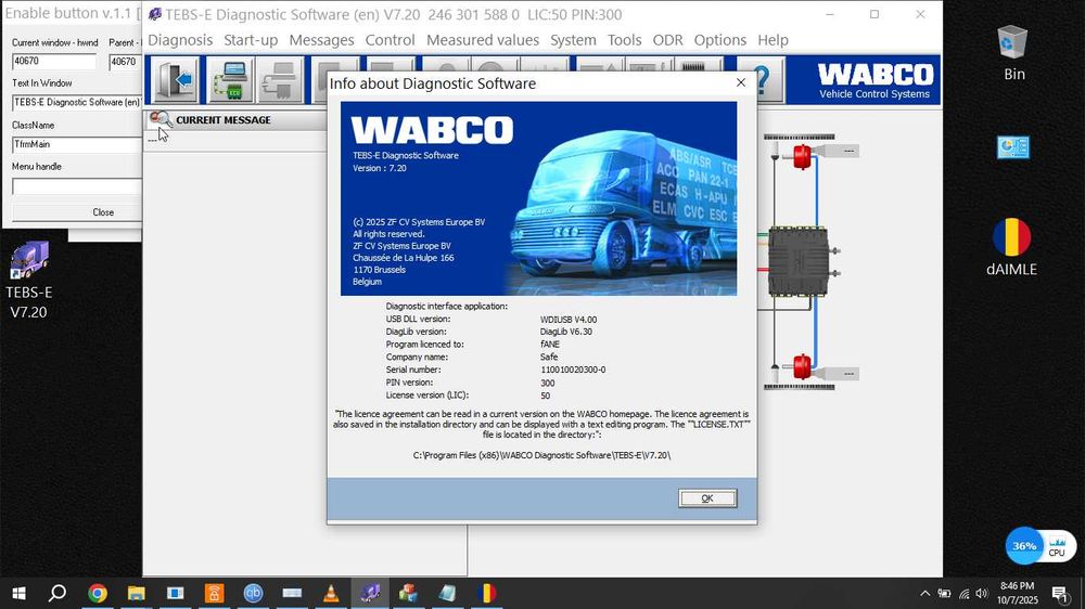 Softuri de diagnoza  pentru camioane si nu numai