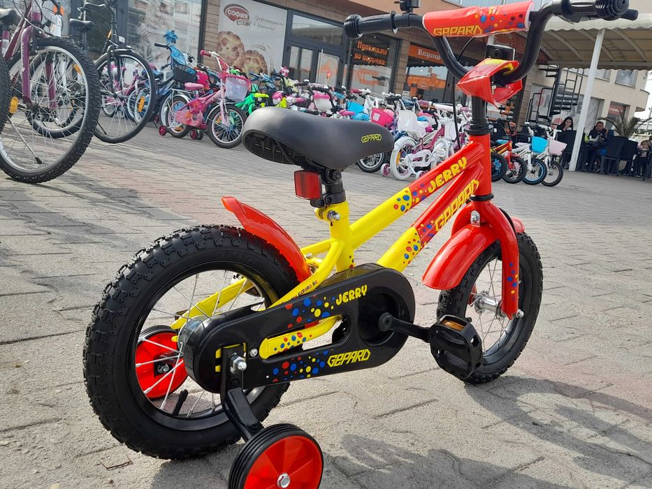 GEPARD Велосипед 12" JERRY червен
