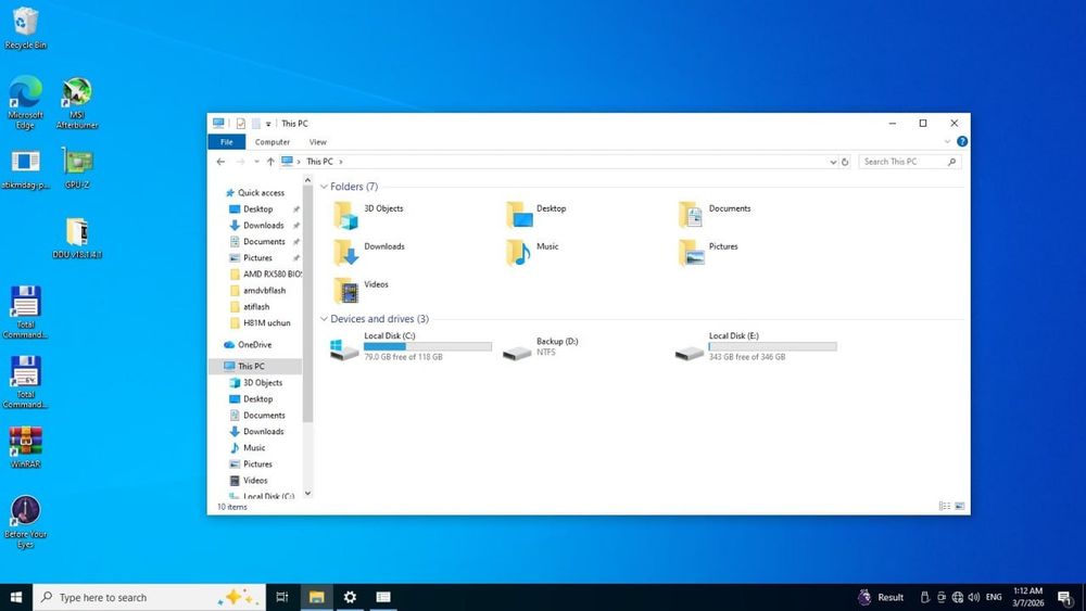 Kompyuter avtech 16GB DDR3 RAM, i7-4790, H81M plata