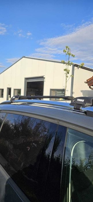 Bare transversale Thule Evo Raised Rail WingBar Edge Black pentru VOLKSWAGEN Tiguan (Mk. III) 5 uși SUV