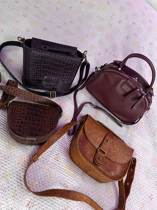 Продам кожаные сумки