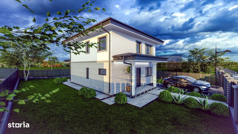5 camere! Dormitor jos! 500 mp teren! CANALIZARE! Vila Miroslava