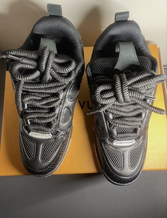**NOU** Louis Vuitton Skate Black•Calitate Premium•Verificare colet