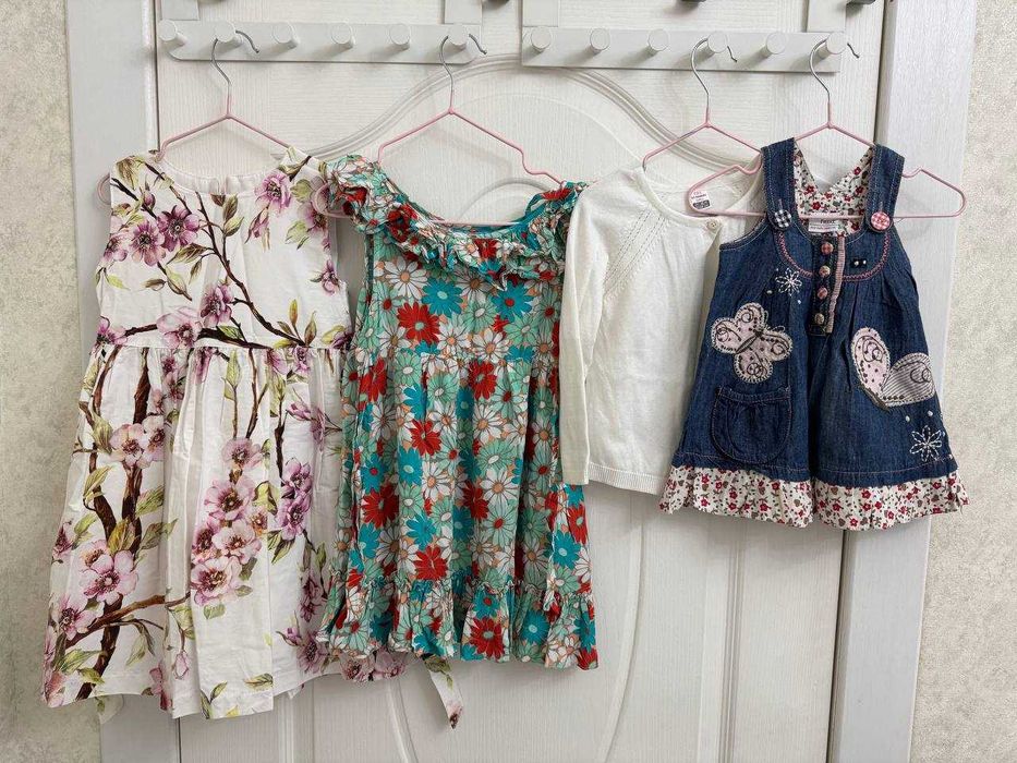 Фирменные платья/сарафаны для девочек, размер  2-10 лет