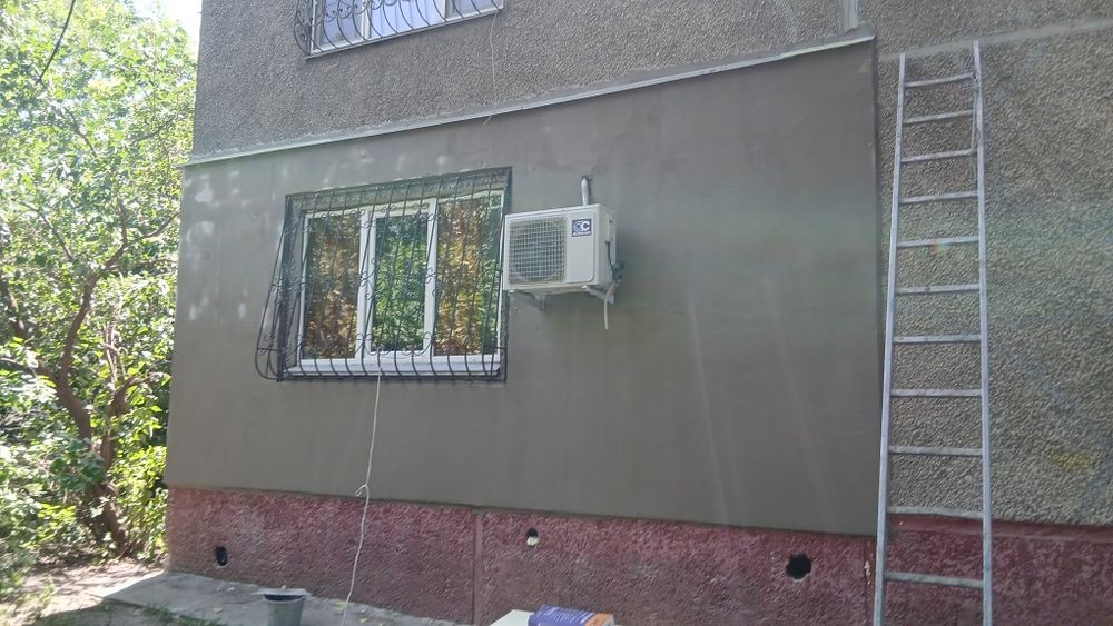 Высотные работы. УТЕПЛЕНИЕ.