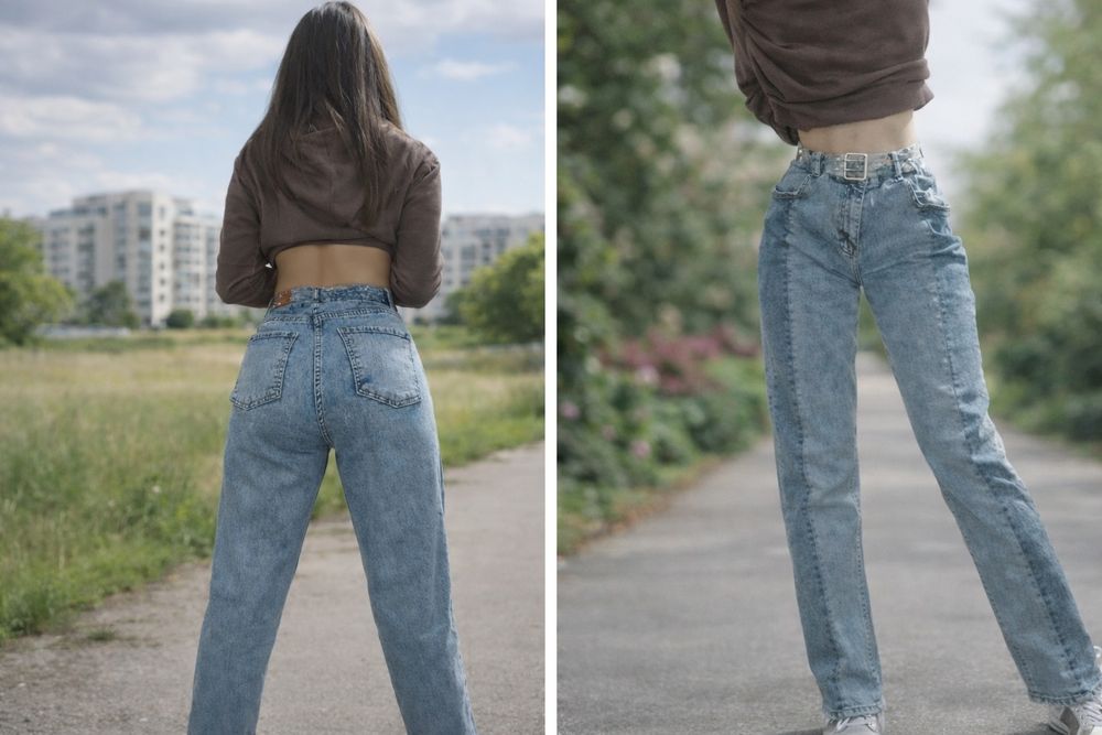 Продавам Тъмносини Дънки