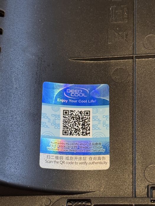 Cooler laptop DeepCool N200, 15.6" negru