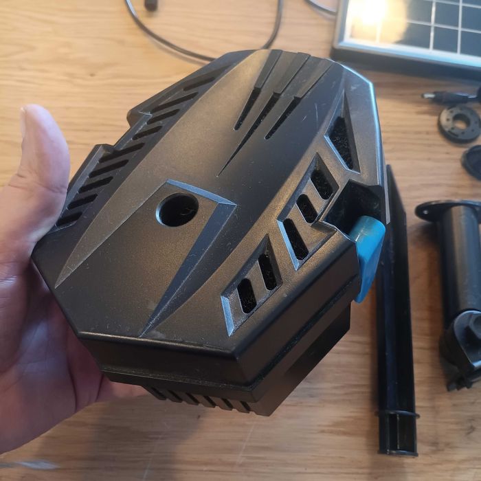 Соларен филтър с помпа Biling 8W и батерия 3600 mAh, 405 L/h