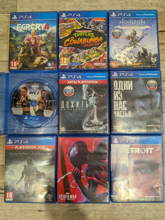 Продам игры пс4/5