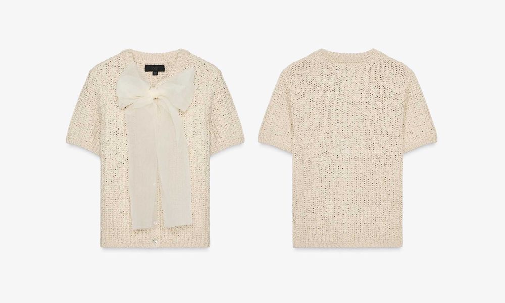 Пуловери с камъчета и вълна на Zara, S/M