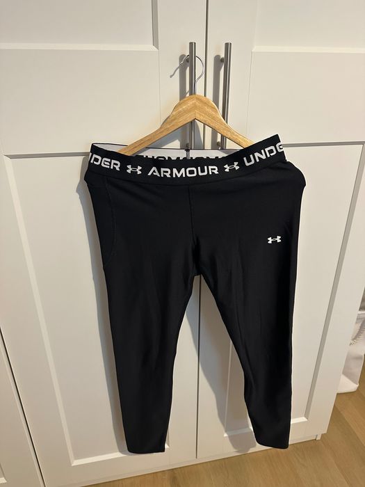 Colanți sport, Under Armour, negri, femei, M