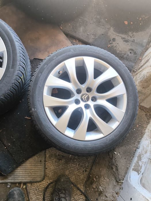 Джанти ситроен с5 18ки х7 2013г. С добри гуми
