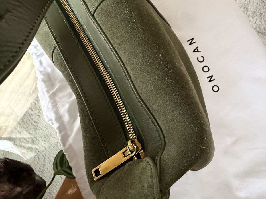 Geantã ONOCAN- OLIVIA Small Velur Verde