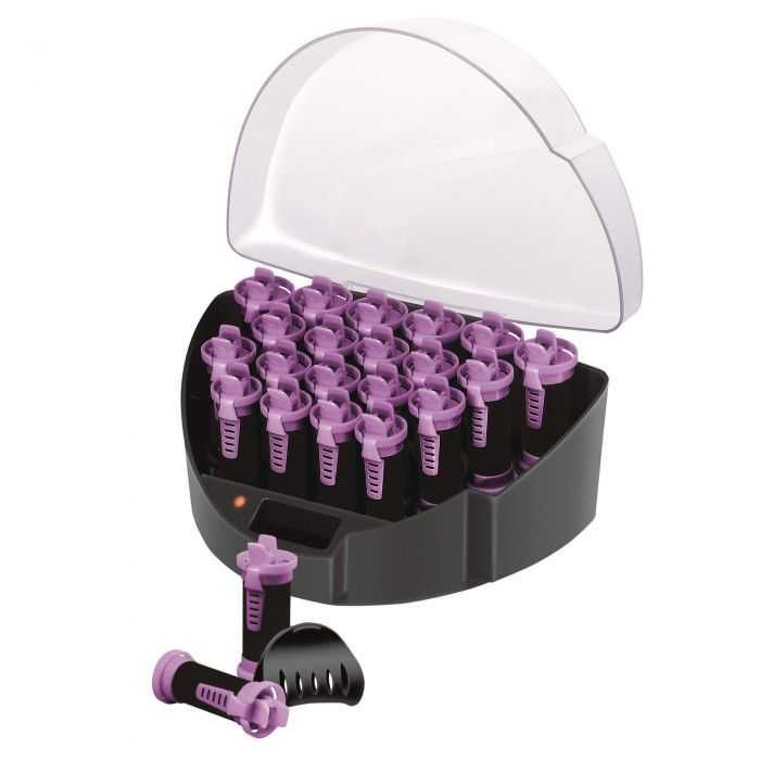 Trusa de bigudiuri electrice Remington 20 bigudiuri, Teflon