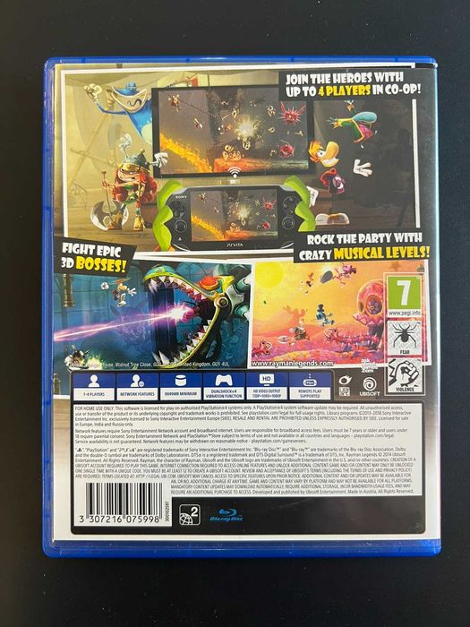 Rayman Legends PlayStation 4 PS4