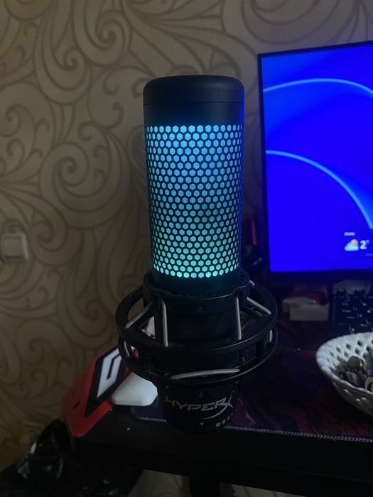 Микрофон hyper x quadcast s
