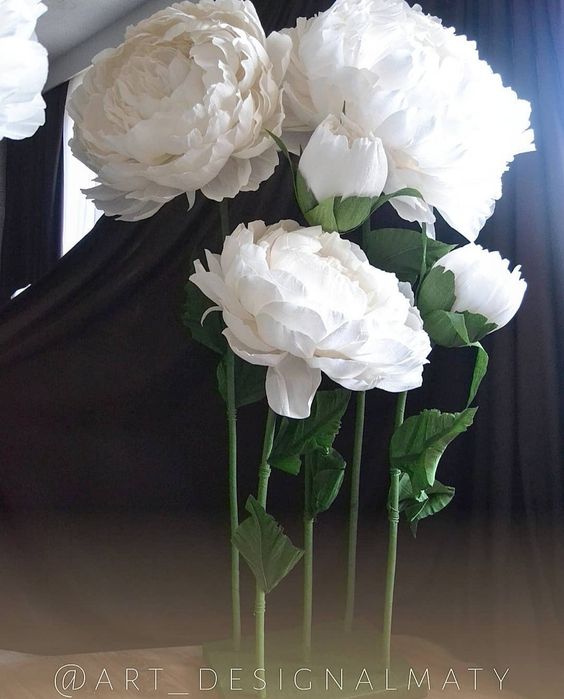 Ростовые цветы ( бумажные цветы)