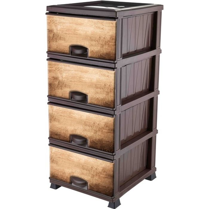 Шкаф пласмасов с 4 чекмеджета