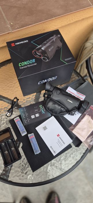 Hikmicro Condor CQ50L cu telemetru, termoviziune